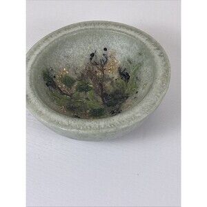 Habersham Candle Co. wax pottery vessel bowl green HABERSHAM SAGE aromas